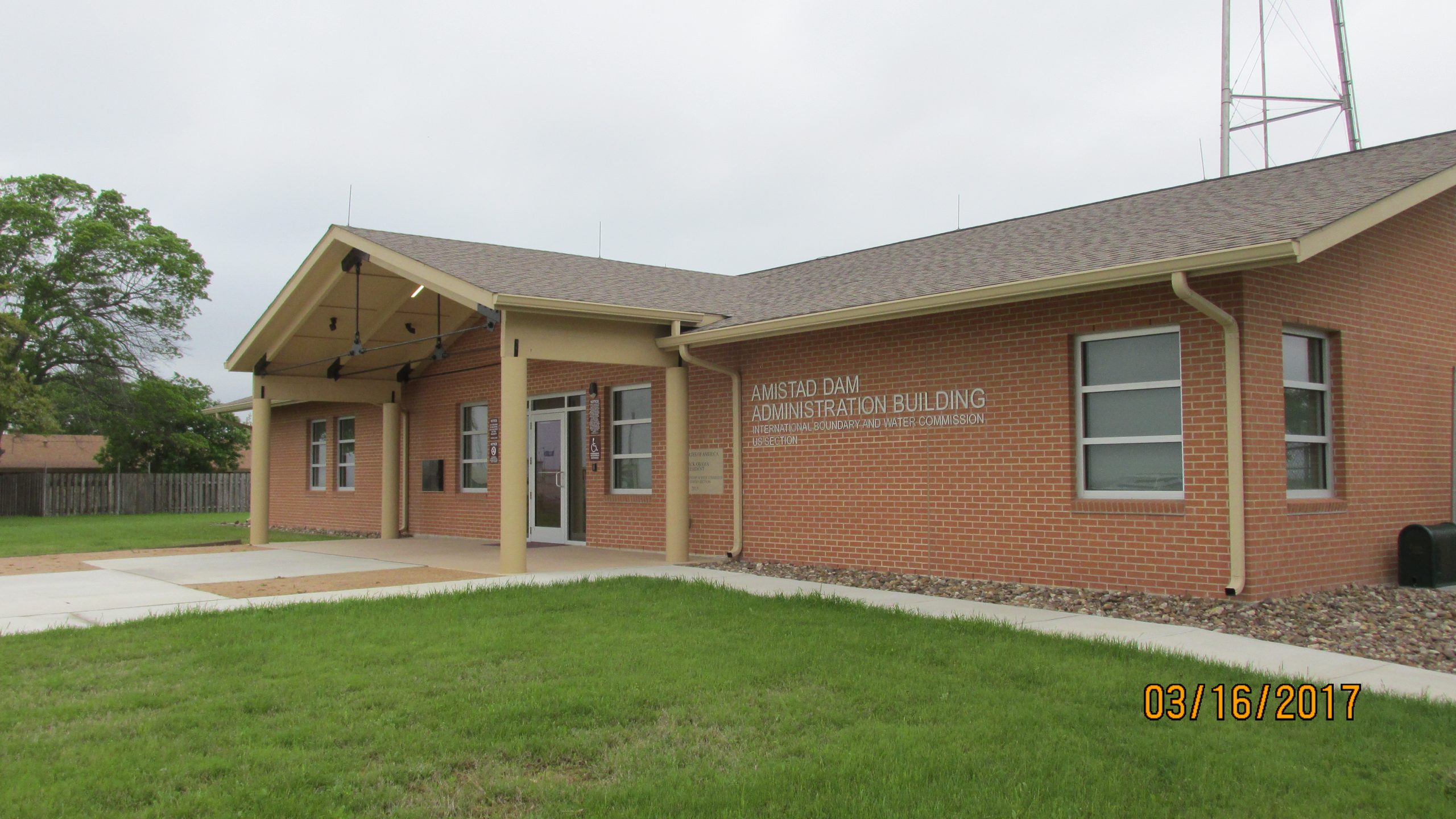Amistad Field Office administration building