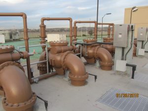 New piping for RAS pump station at SBIWTP in 2018